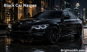 785+ Black Car Names: Cool, Stylish & Funny Ideas