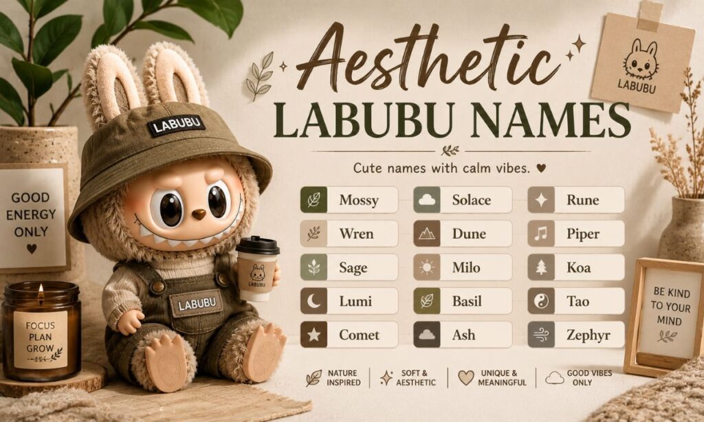 Aesthetic Labubu Names