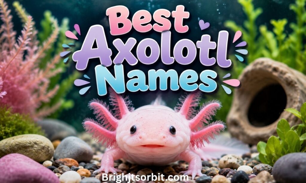 Best Axolotl Names