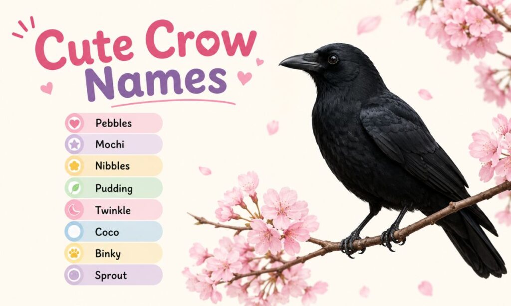 Cute Crow Names
