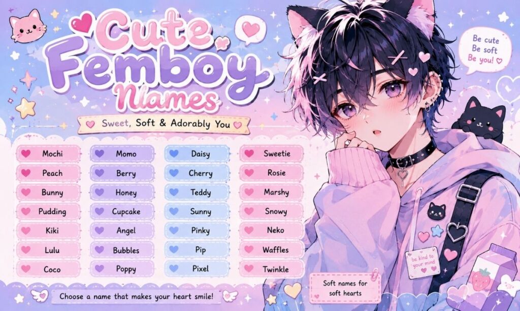 Cute Femboy Names