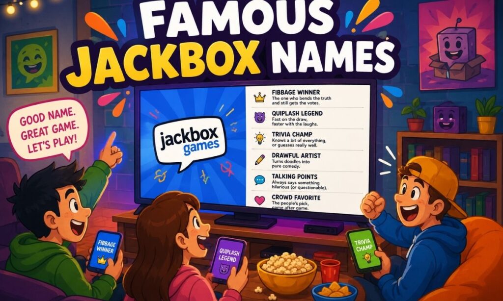 Famous Jackbox Names