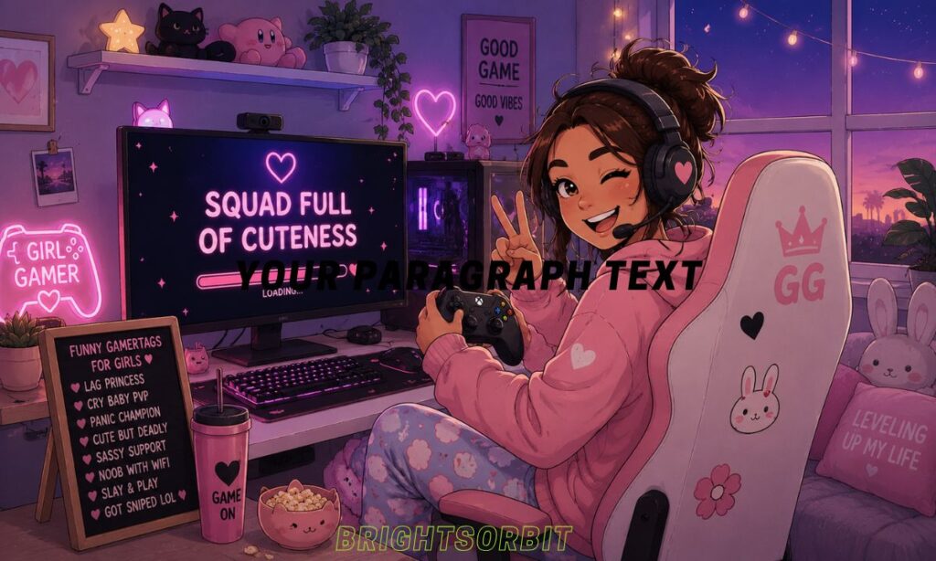 Funny Gamertags for Girls