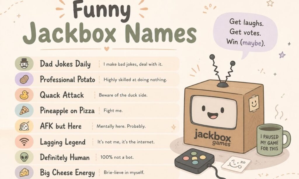 Funny Jackbox Names 