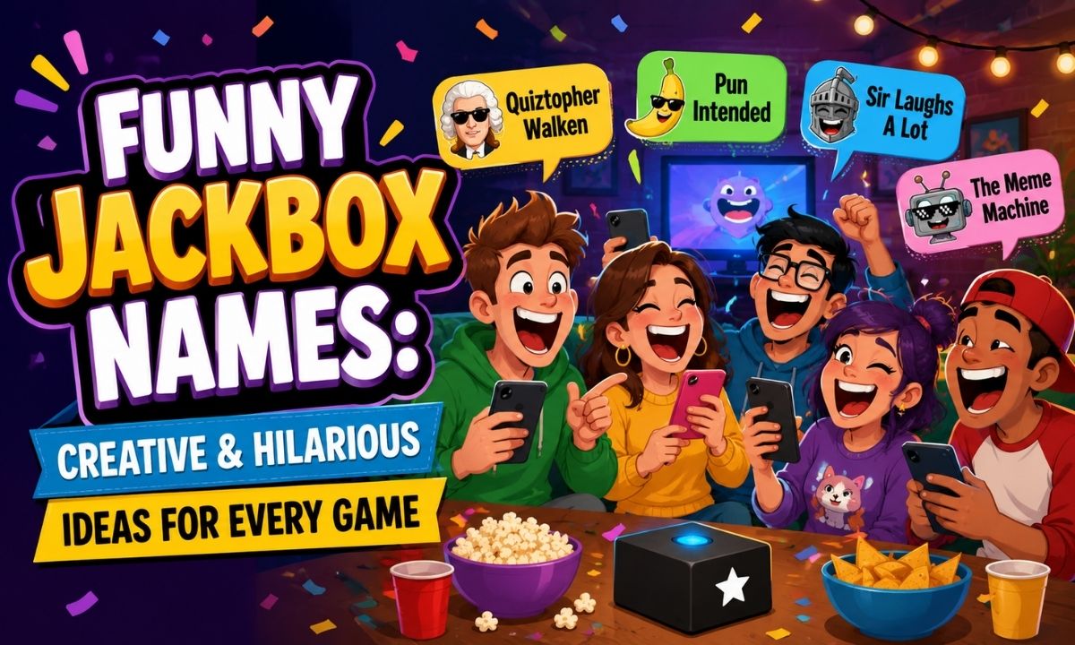 Funny Jackbox Names: Creative & Hilarious Ideas for Every Game