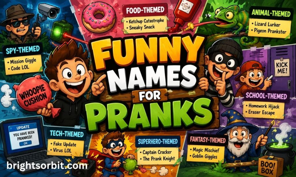 Funny Names for Pranks