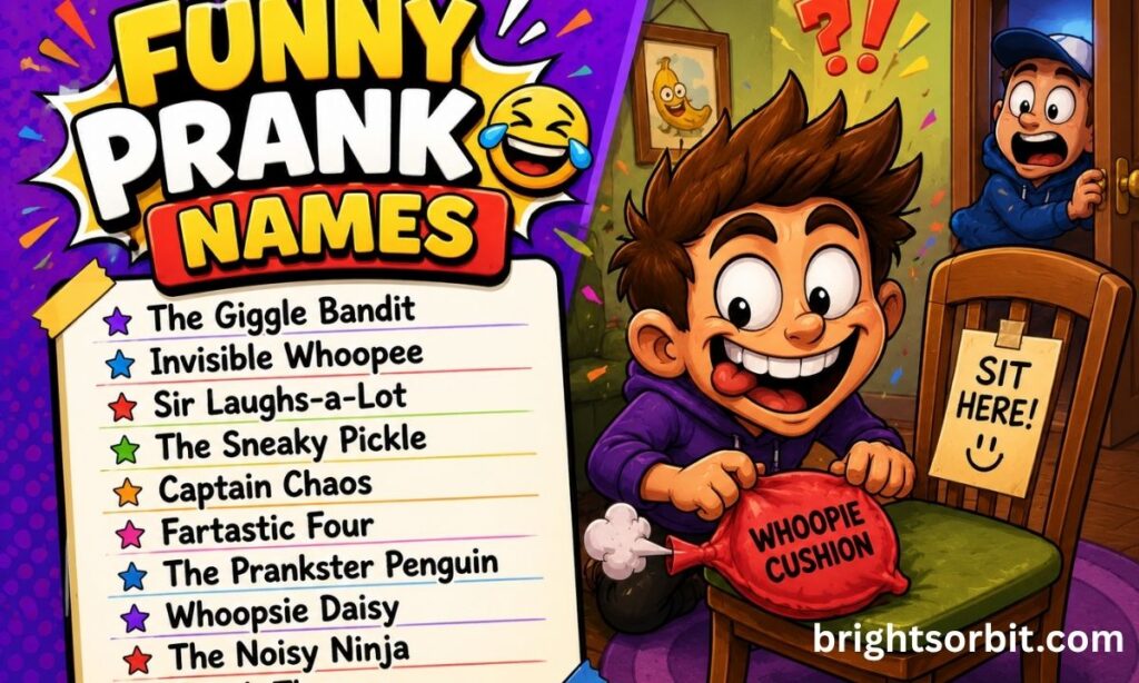 Funny Prank Names Inappropriate