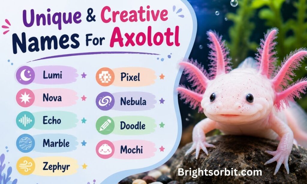 Unique & Creative Names For Axolotl