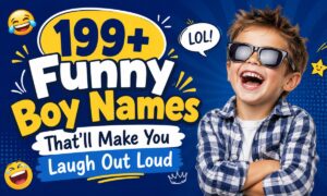 199+ Funny Boy Names That'll Make You Laugh Out Loud