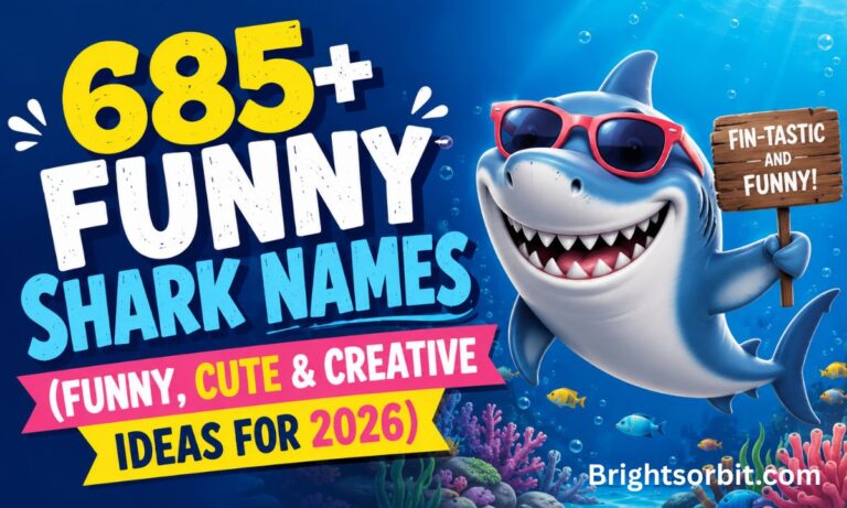 685+ Funny Shark Names