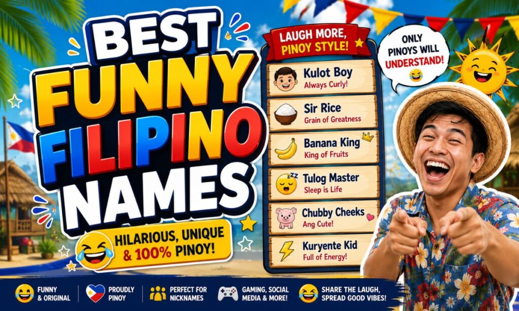 Best Funny Filipino Names