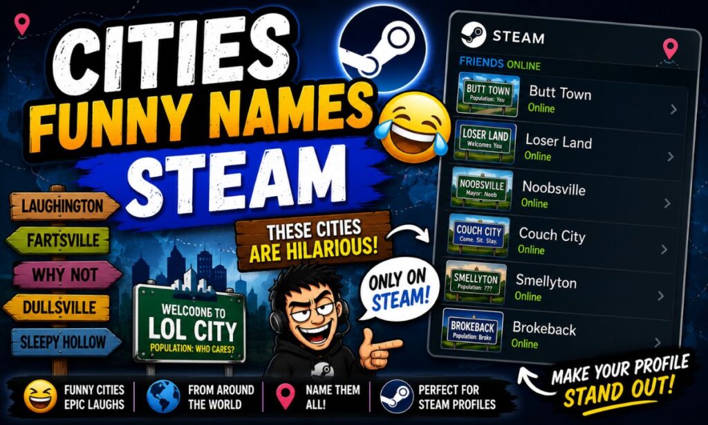 Cities Funny Names Steam