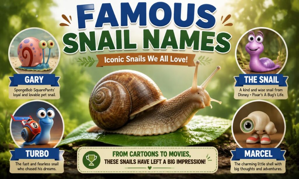 Famous Snail Names
