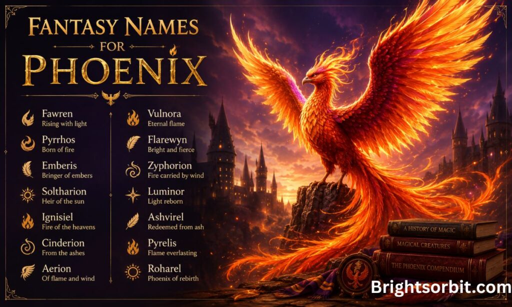Fantasy Names for Phoenix