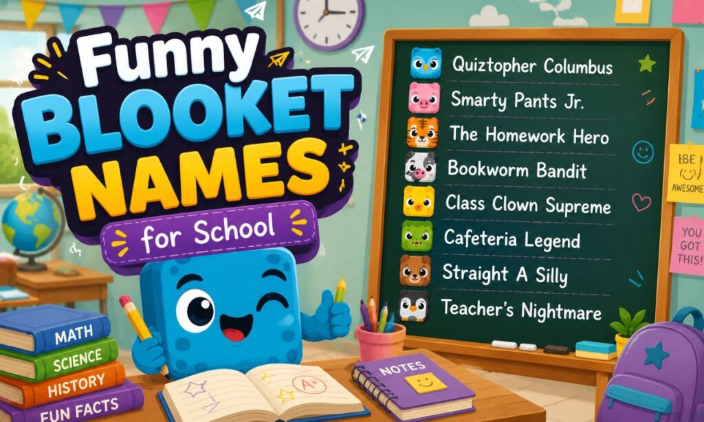 Funny Blooket Names for School_