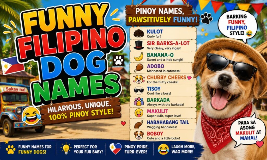 Funny Filipino Dog Names