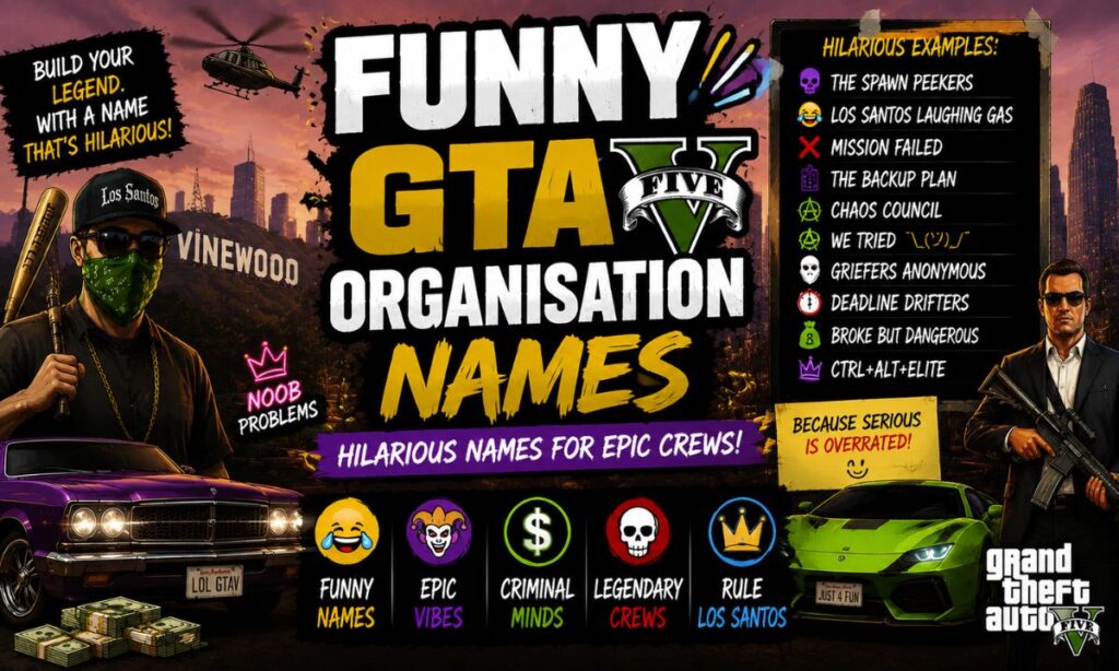 Funny GTA V organisation