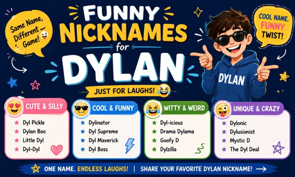 Funny Nicknames for Dylan