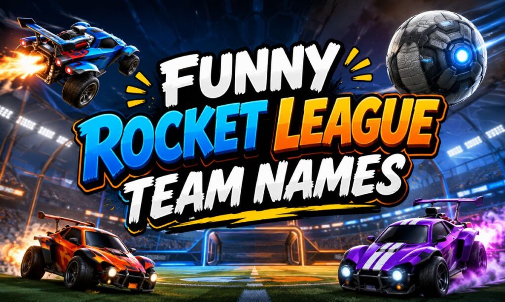 Funny Rocket League Team Names