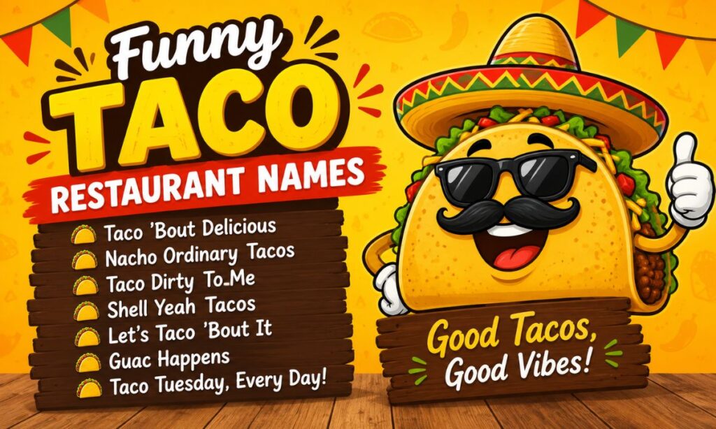 Funny Taco Restaurant Names