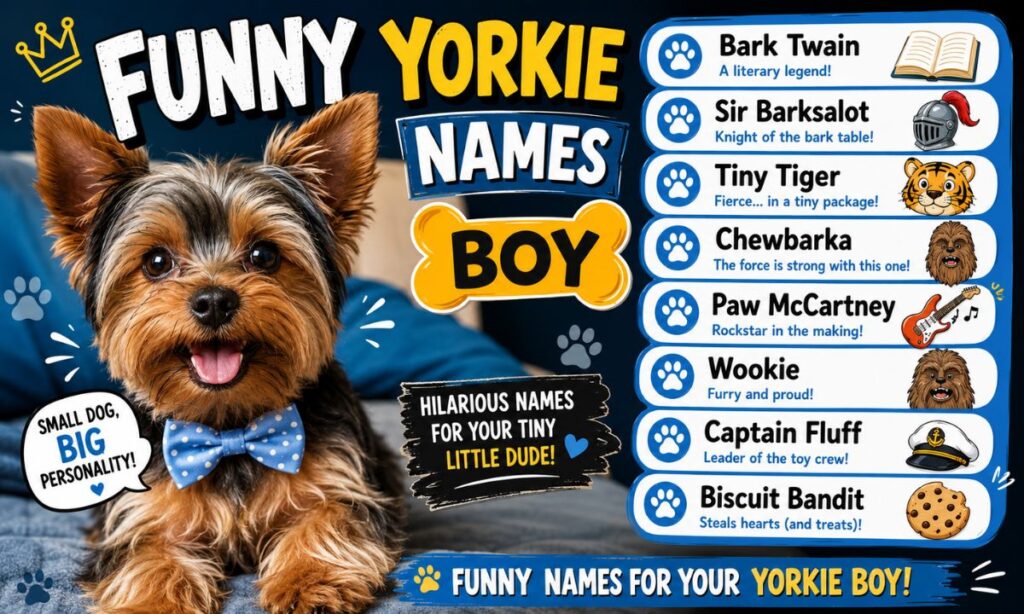 Funny Yorkie Names Boy