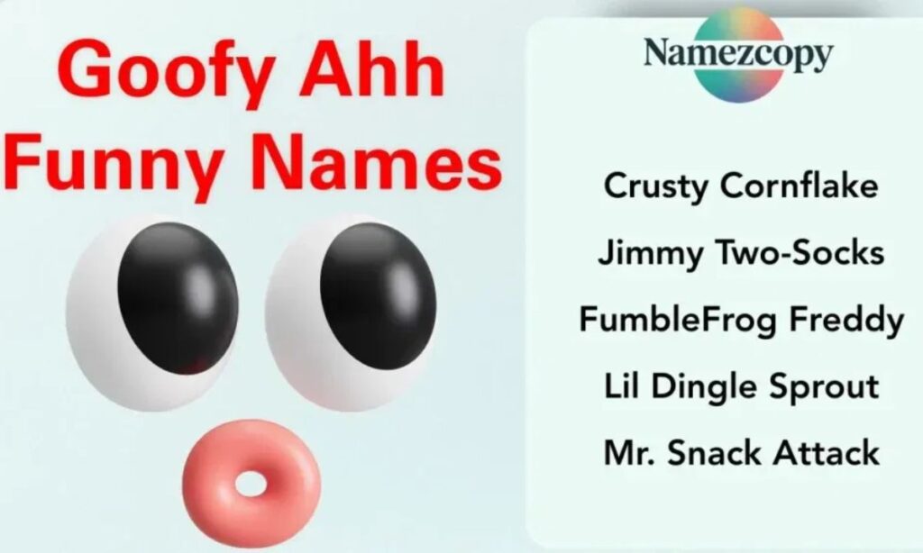 Goofy Ahh Funny Names