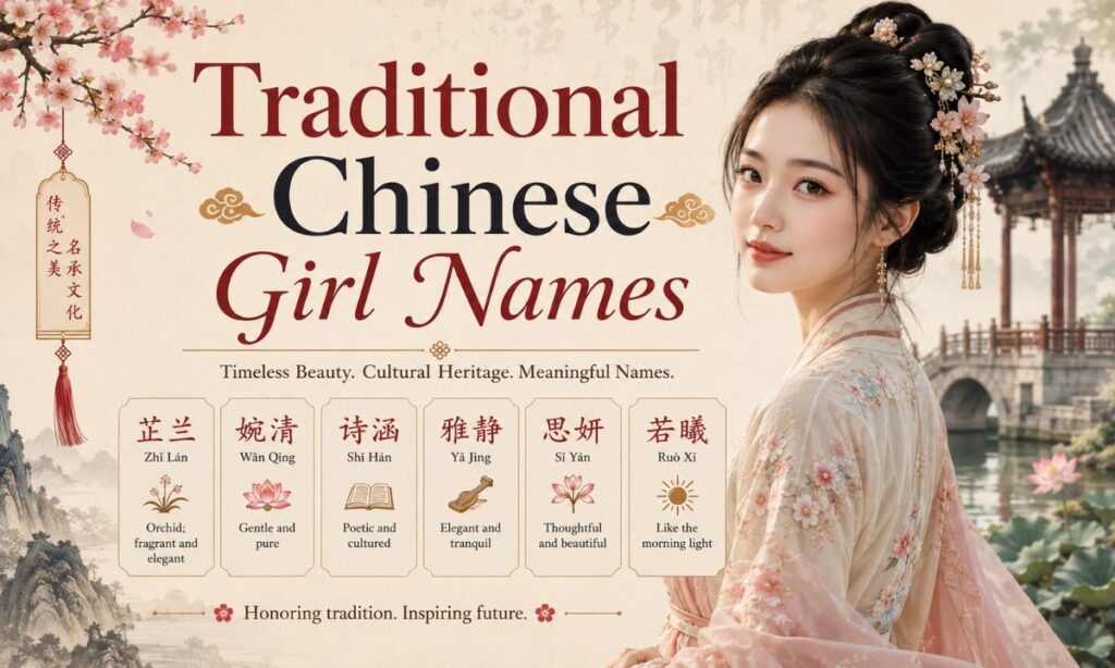 Traditional Chinese Girl Names