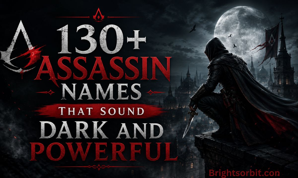 130+ Assassin Names That Sound Dark and Powerful