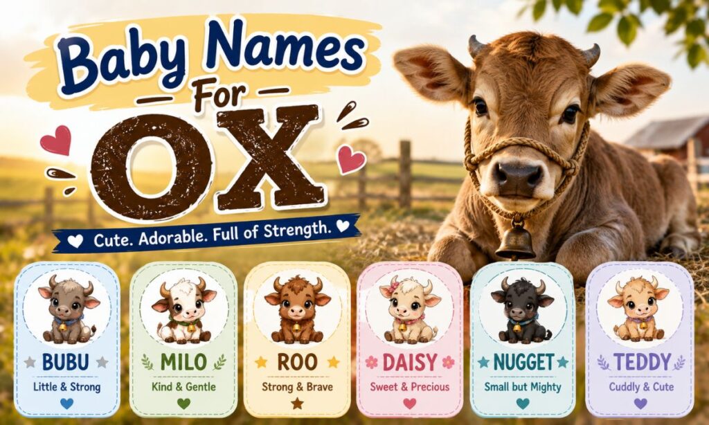 Baby Names For Ox