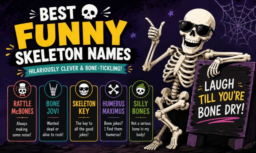 Best Funny Skeleton Names