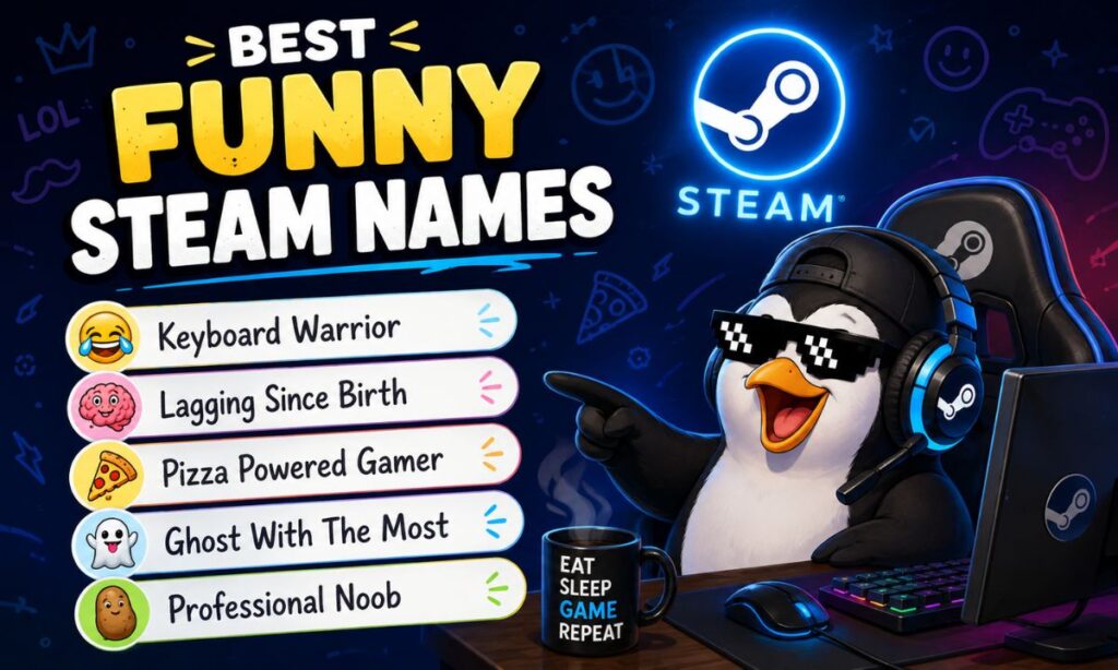 Best Funny Steam Names