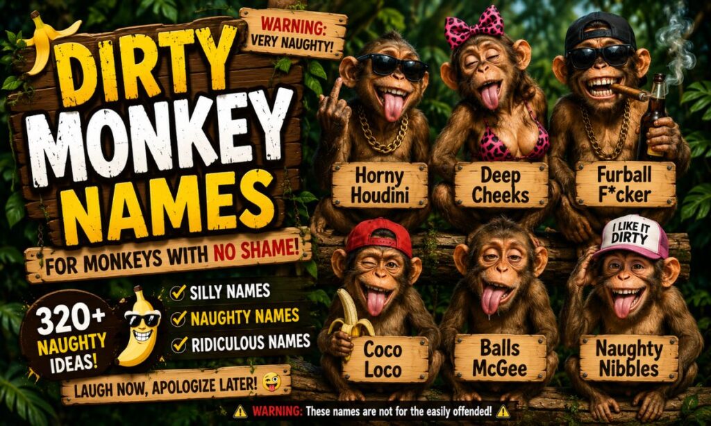 Dirty Monkey Names