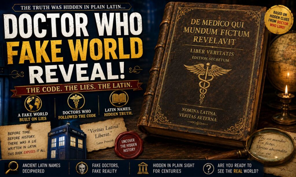 Doctor Who Fake World Reveal, Latin Name Book