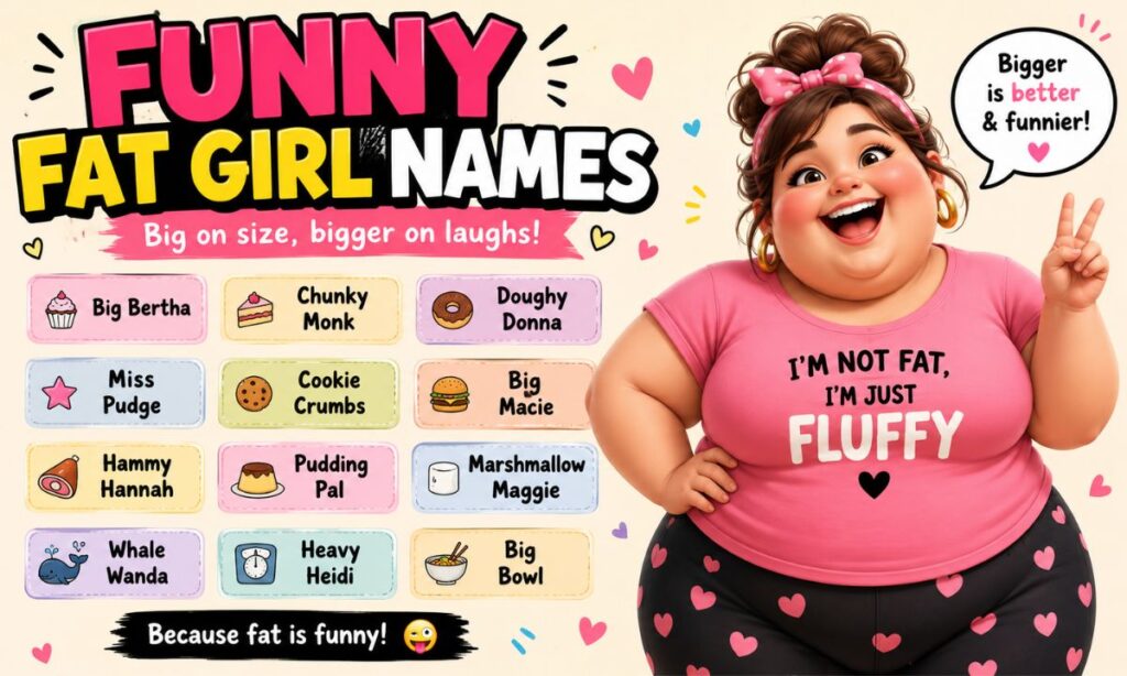 Funny Fat Girl Names