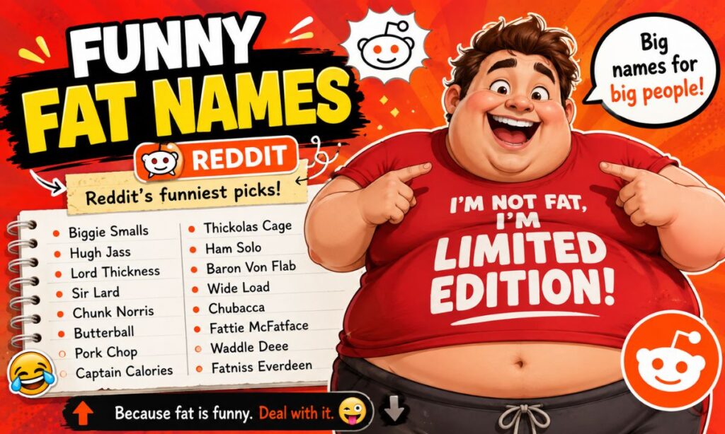 Funny Fat Names Reddit