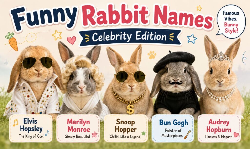 Funny Rabbit Names Celebrity