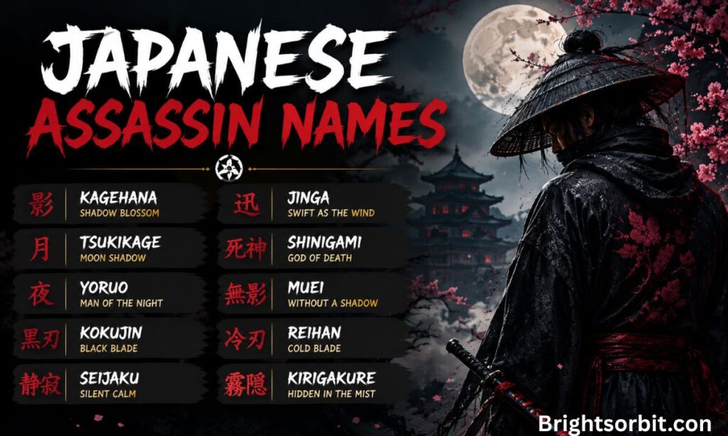 Japanese Assassin Names