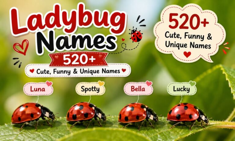 Ladybug Names 520+ Cute, Funny & Unique Names