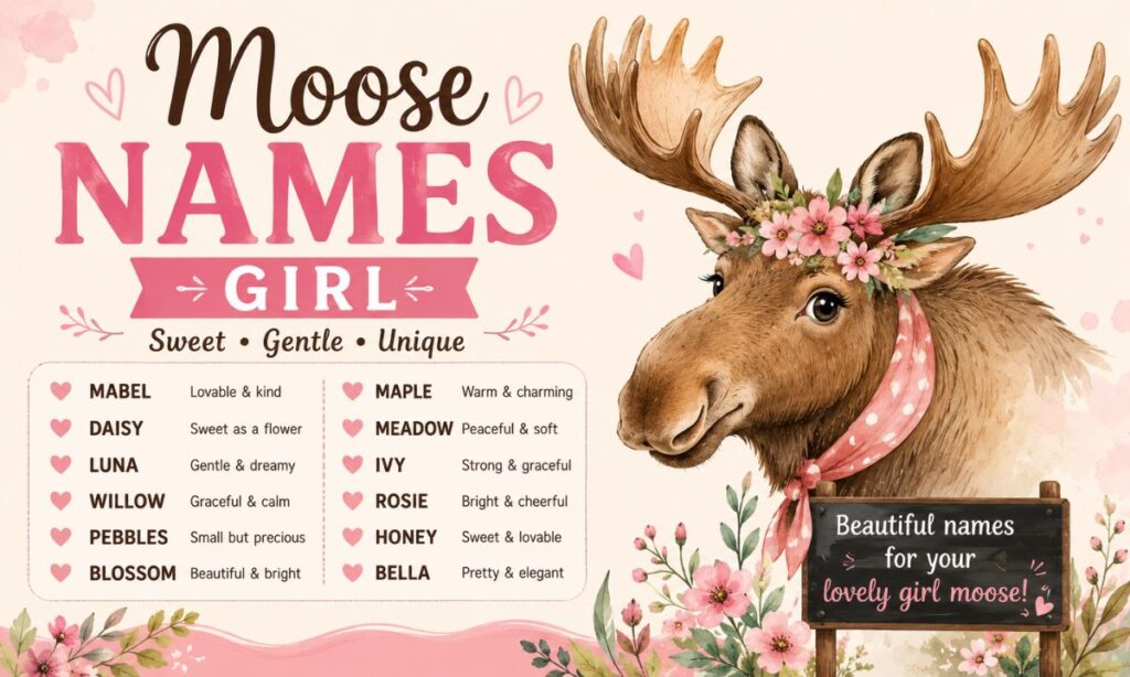 Moose Names Girl