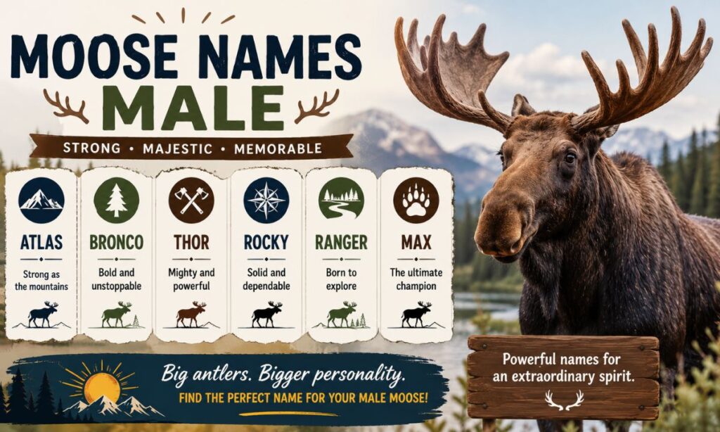 Moose Names Male