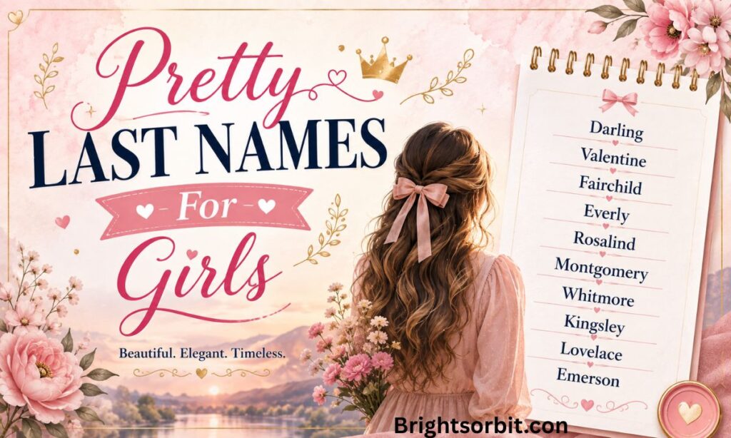 Pretty Last Names For Girls