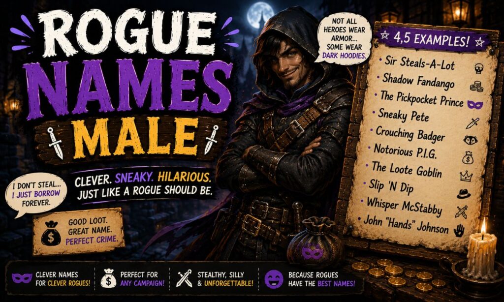 Rogue Names Male