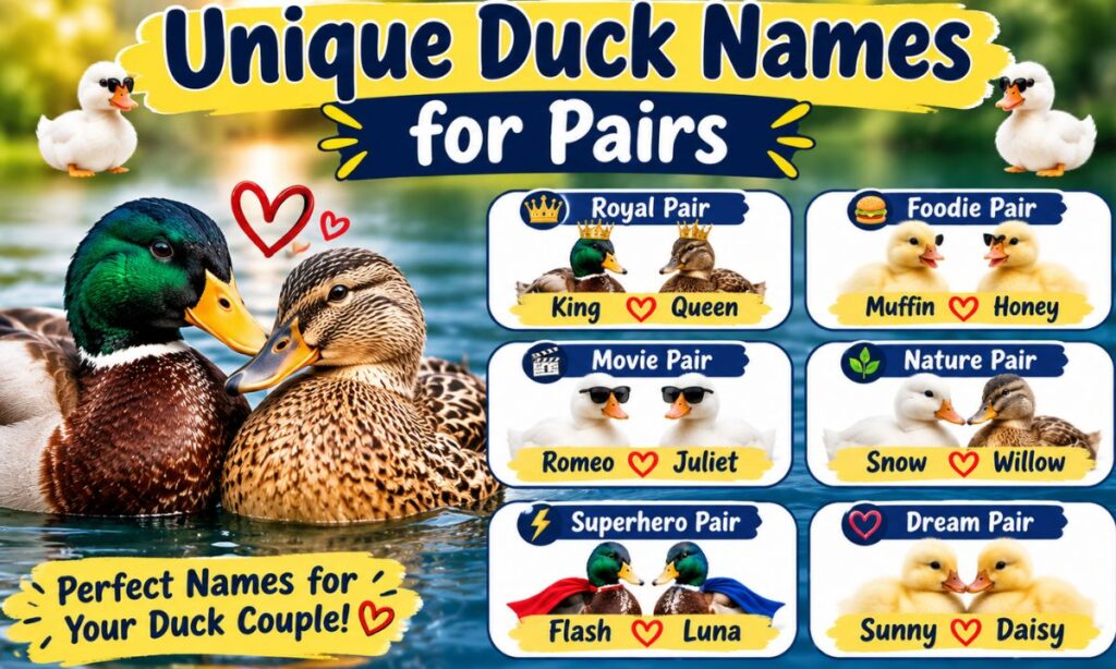 Unique Duck Names for Pairs