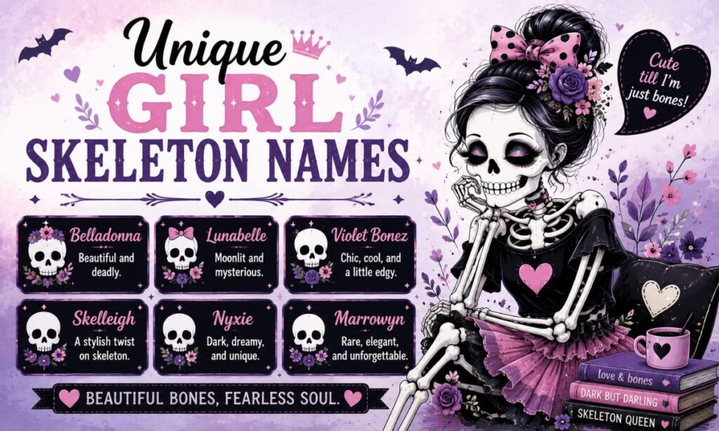 Unique Girl Skeleton Names