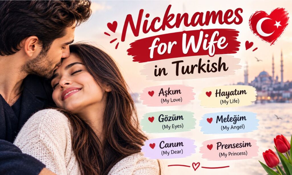 Nicknames for Wife in Turkish